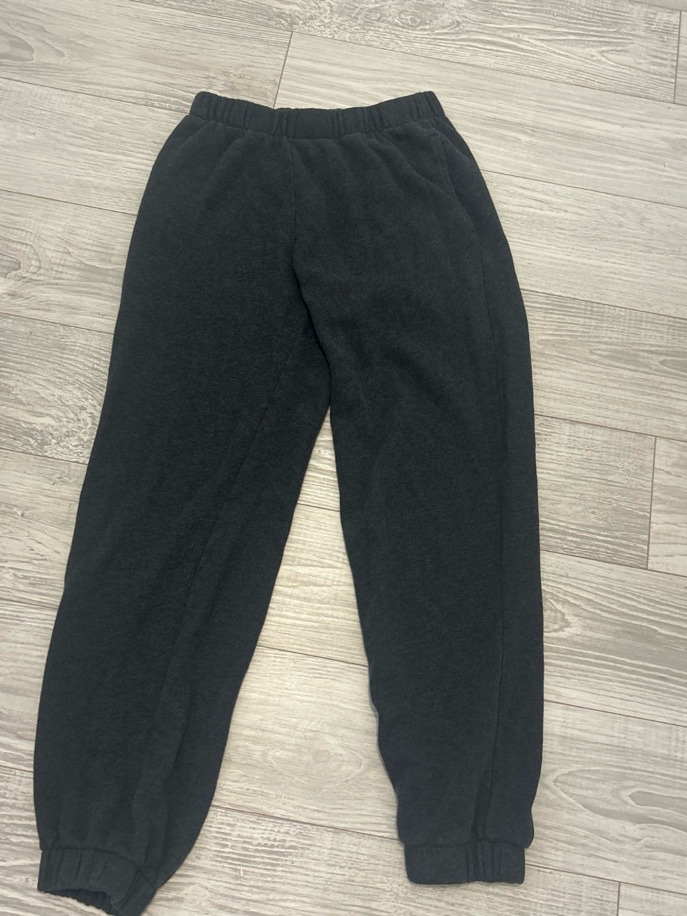 Brandy Melville Black Kids Fleece Joggers